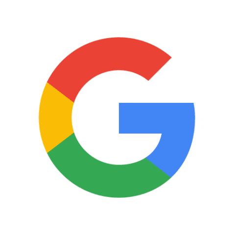 Google logo with colorful letter G